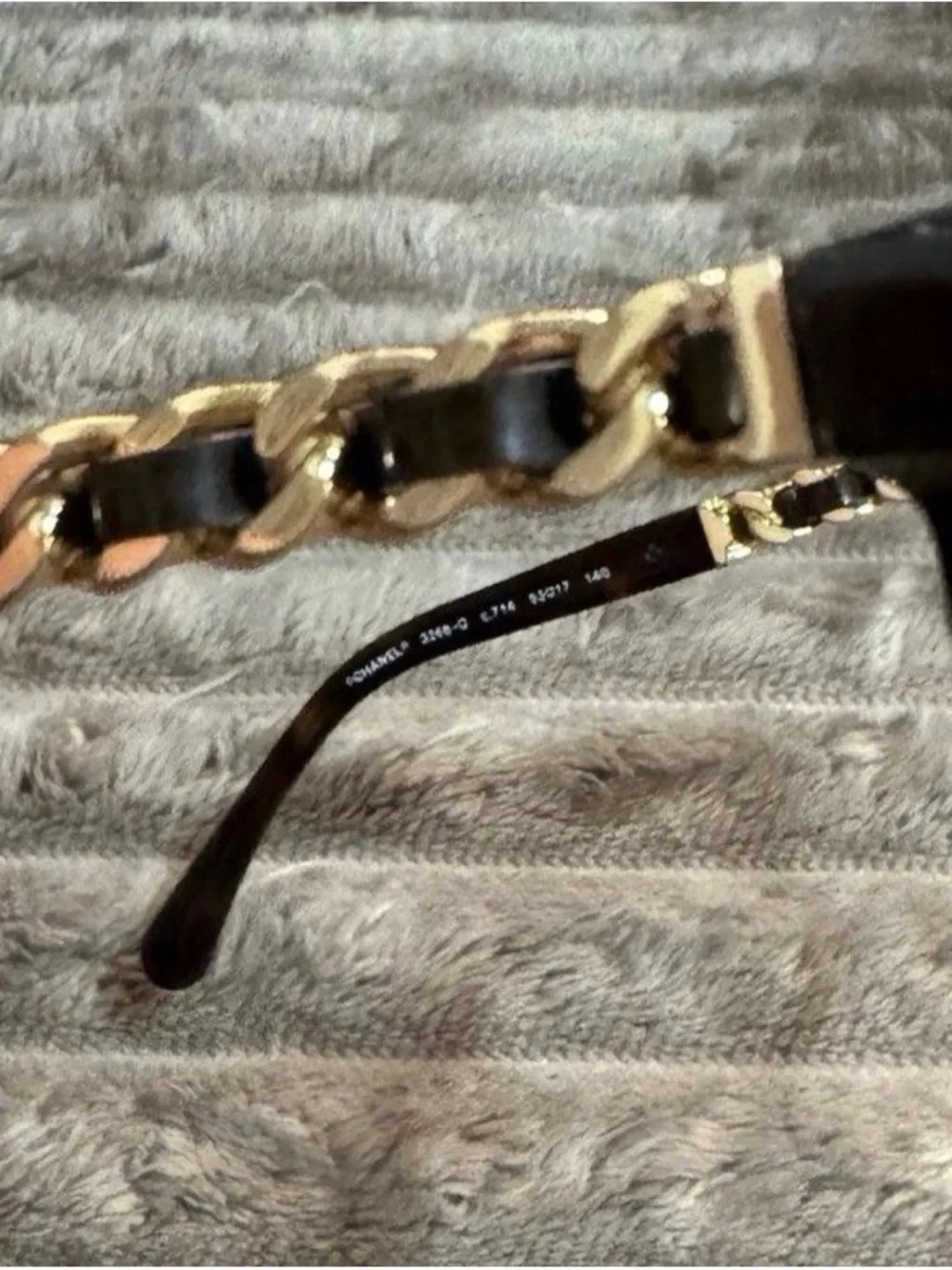 Rare CHANEL Tortoiseshell Women’s Eyeglass Frames - Brown & Amber